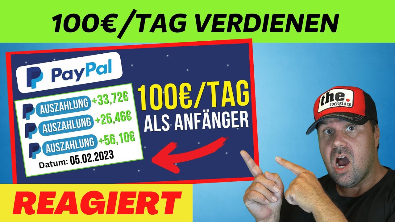 100€/Tag verdienen als ANFÄNGER in 2024 💰🔥 Online Geld verdienen - Michael reagiert auf