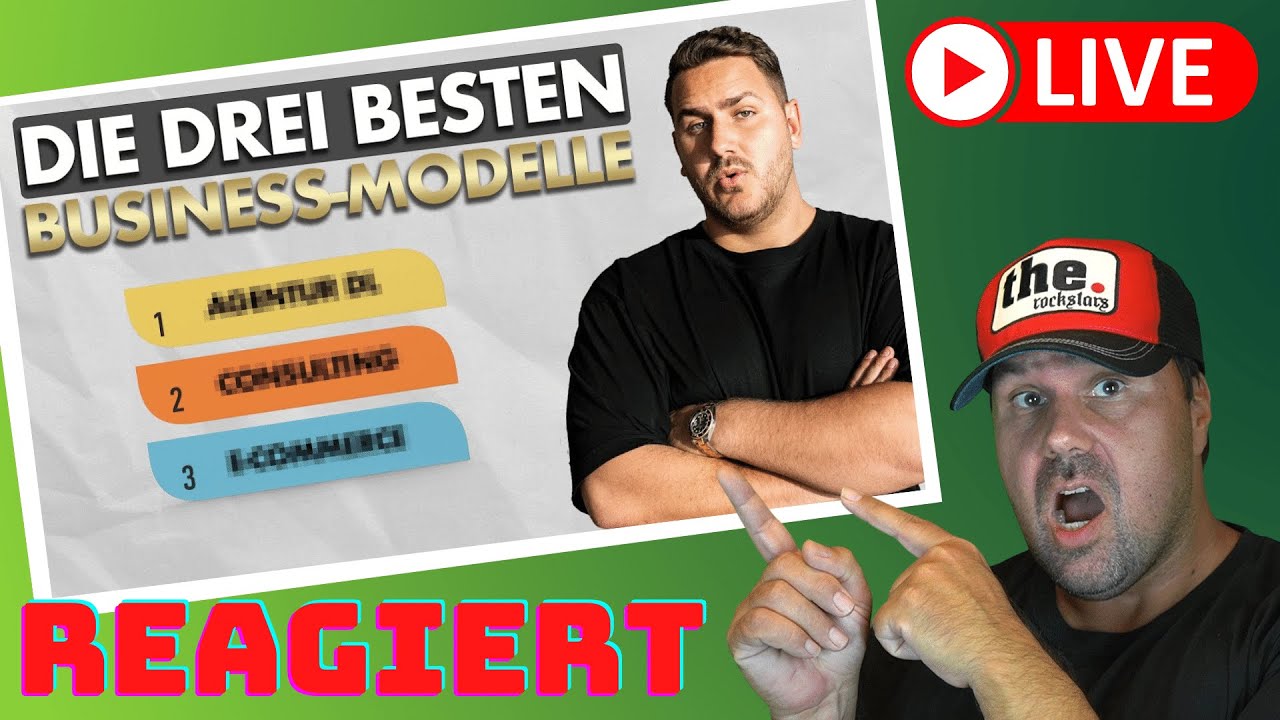 Die Top 3 Businessmodelle um online Geld zu verdienen 2023! - Michael reagiert auf