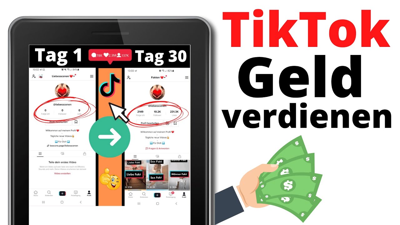 Mit TikTok Geld verdienen - so schafft es jeder!💰 Geld verdienen mit TikTok