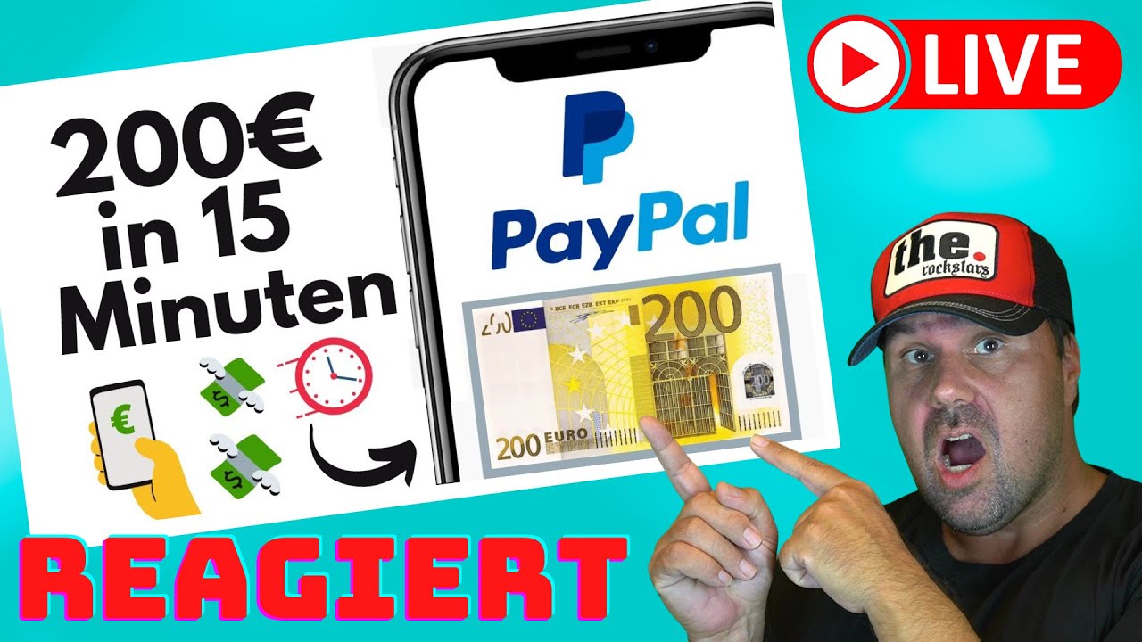 Verdiene 200€ in 15 Minuten💰 (klappt 100%) Online Geld verdienen als Anfänger - Michael reagiert auf