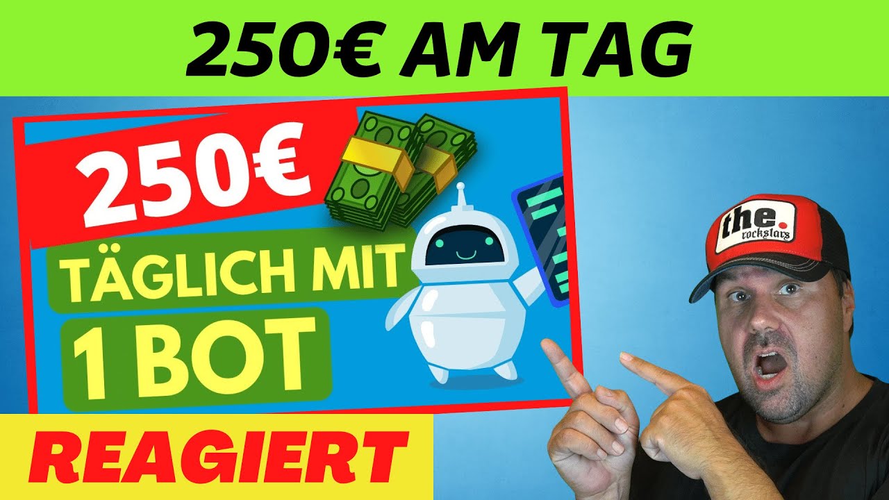 *GEHEIMTIPP* 250€ am TAG 📌 AFFILIATE MARKETING mit diesem Bot / ohne Website - Michael reagiert auf