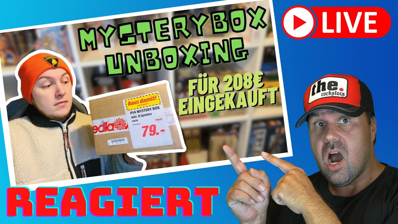 208€ Mystery Box gekauft - Reselling Geldexperiment - Verdienen wir einfach Geld? - reagiert auf