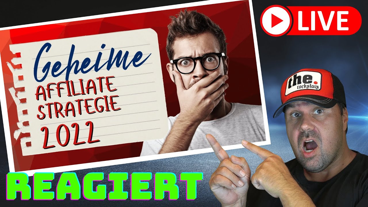 Mit Erklärvideos online Geld verdienen 2022 - Affiliate Marketing 2022 [Reaction]