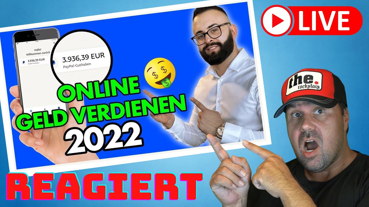 ONLINE GELD VERDIENEN 2022 für Anfänger! 💰💰 [Reaction] Apo Svalley