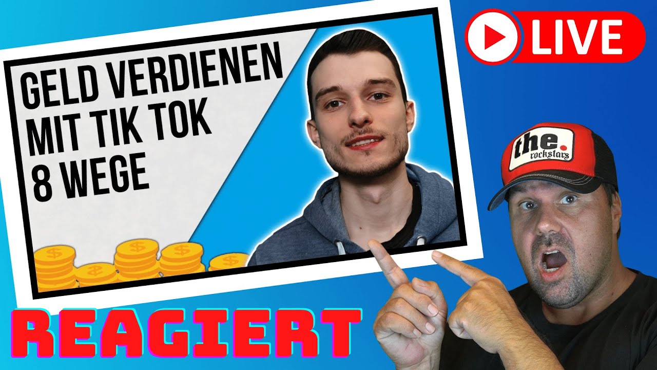 Geld verdienen mit TikTok 8 Möglichkeiten [2022] [Reaction]