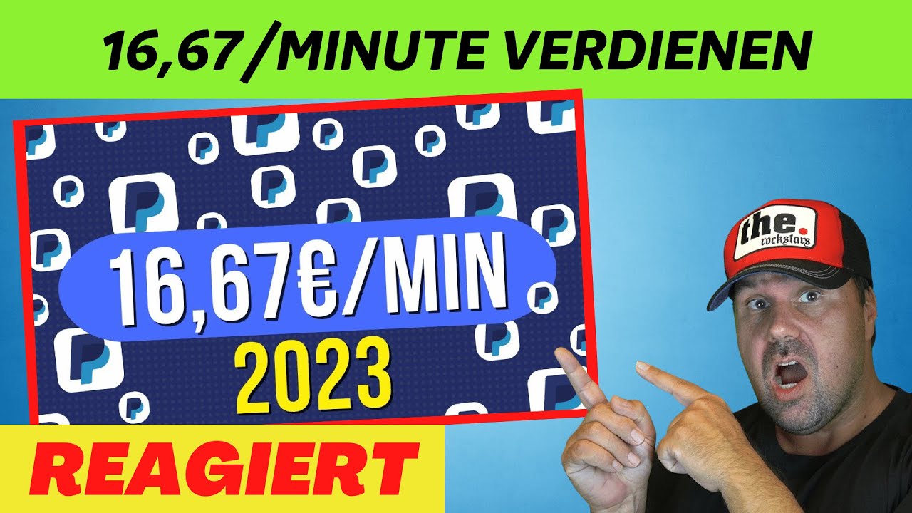 16,67/Minute verdienen als Anfänger (2024) 🔥🤑 Online Geld verdienen - Michael reagiert auf