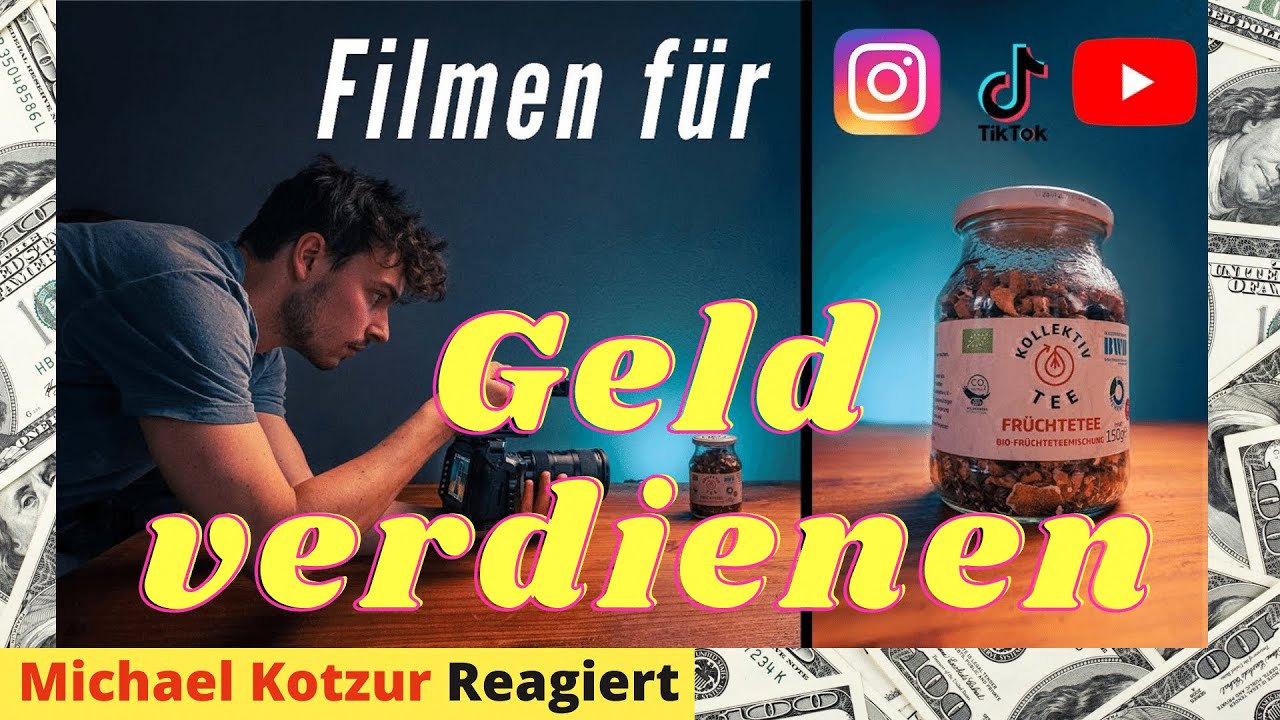 Als Anfänger mit Videos filmen Geld auf Social Media verdienen in 2023! - Michael reagiert auf