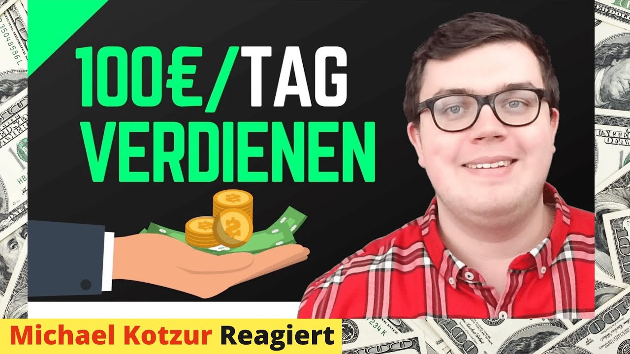 So verdienst du ONLINE 100€ pro Tag als Anfänger! (20 EINFACHE Wege / kein Vorwissen) - reagiert