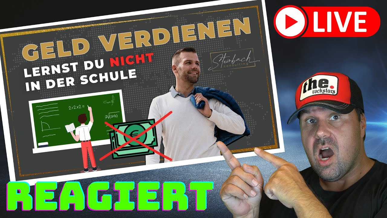 Geld verdienen lernst du nicht in der Schule [Reaction]