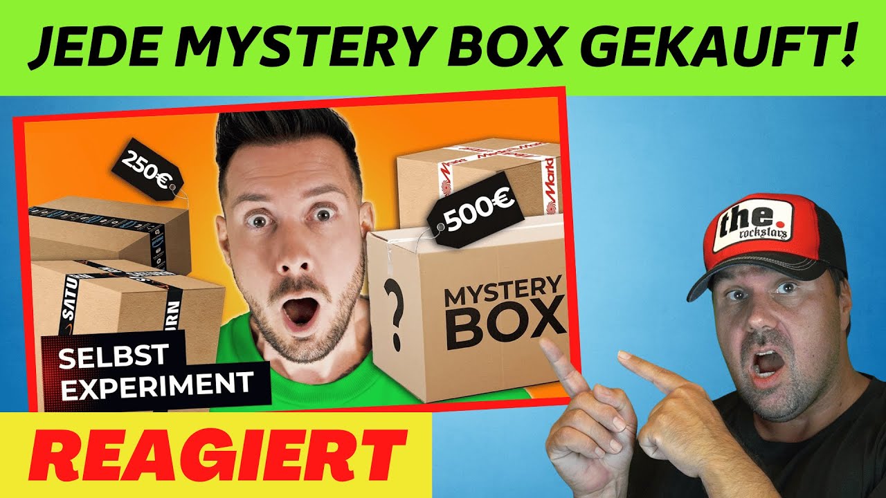 Torben Platzer hat JEDE Mystery Box gekauft! - Michael reagiert auf