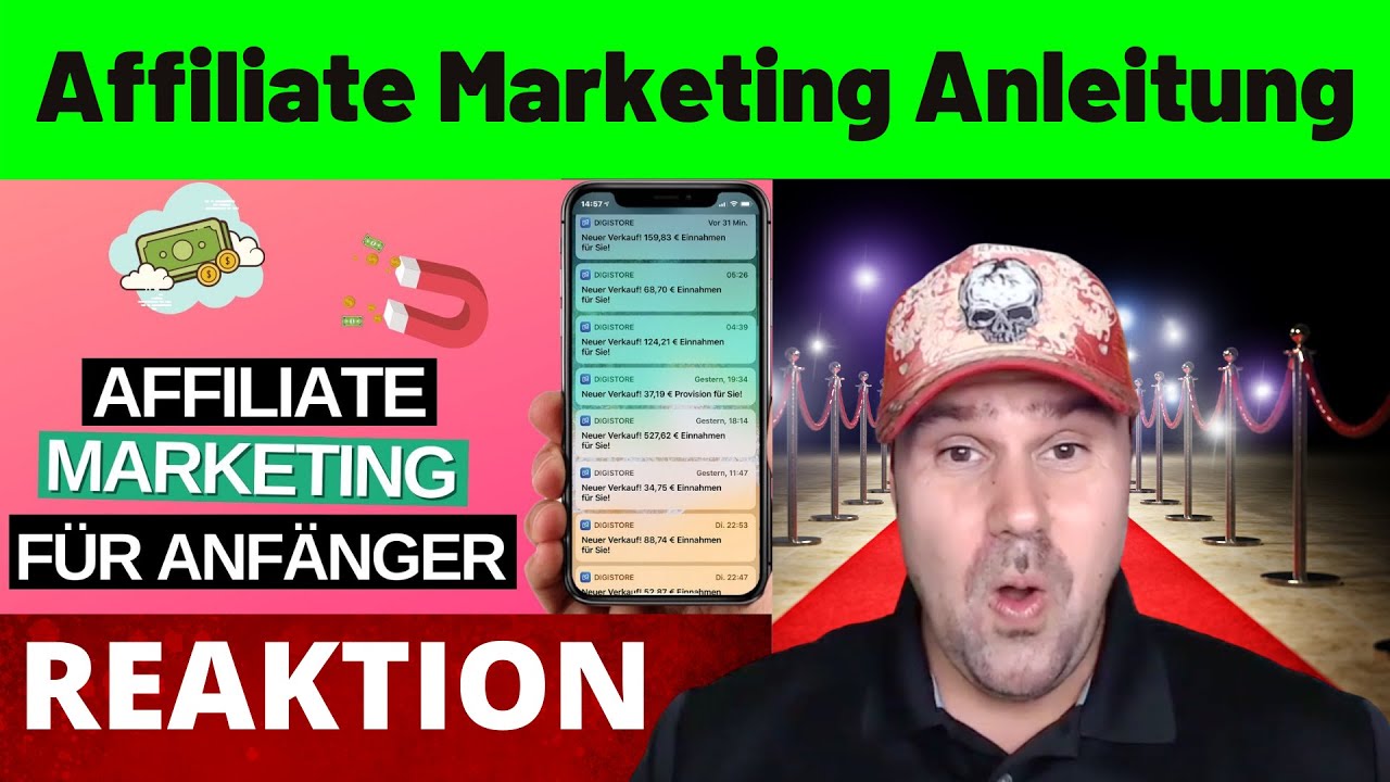 Affiliate Marketing für ANFÄNGER 2023! (Anleitung) 🤩💸 - Michael reagiert auf