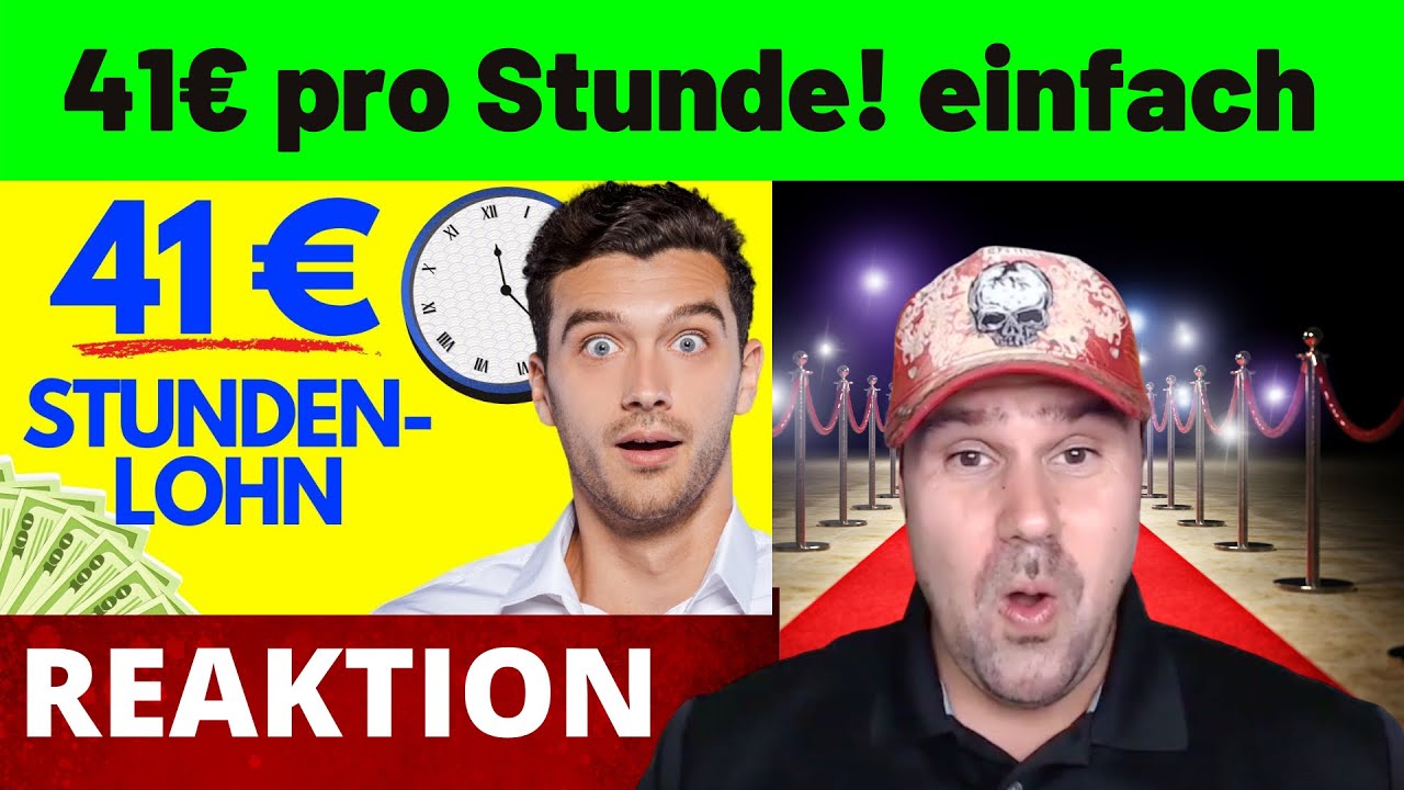 41€ pro Stunde! Ganz einfach Geld dazu verdienen ✅ taskrabbit - Michael reagiert auf