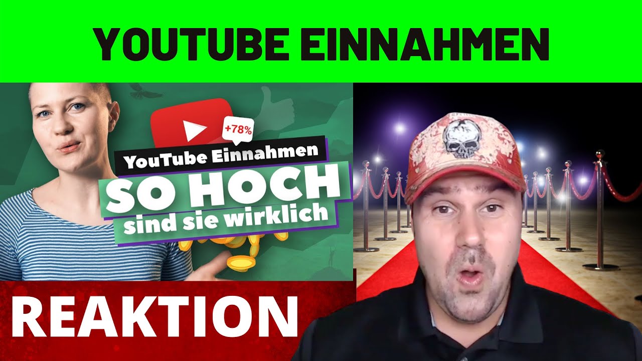 YOUTUBE EINNAHMEN mit 5000 Abonnenten – kleiner YouTuber, Gesamten Einnahmen - Michael reagiert auf