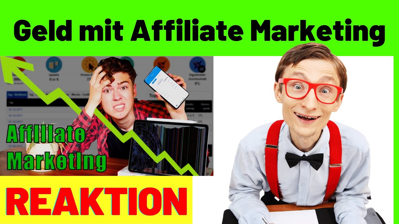 Geld verdienen mit Affiliate Marketing...Geht das noch?Amazon Partnerprogramm einrichten🤑💰[Reaction]