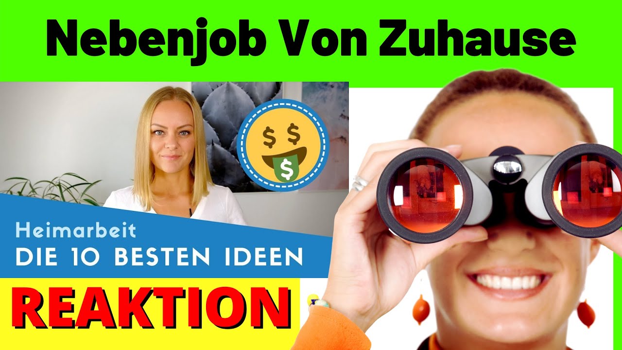 Nebenjob Von Zuhause ▶ Heimarbeit: Die 10 besten Arbeiten von Zuhause aus [Michael Reagiertauf]