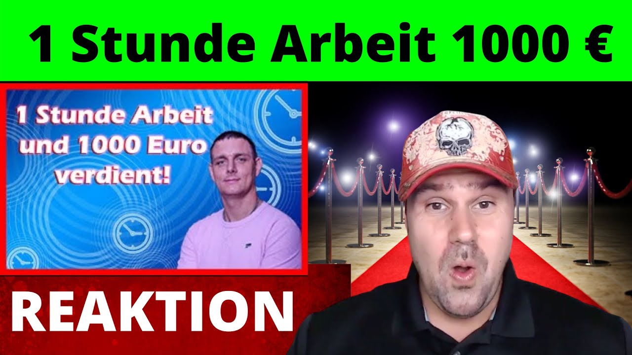 1 Stunde Arbeit und 1‘000 Euro damit verdient! 🤑 - Michael reagiert auf Marc Spiering