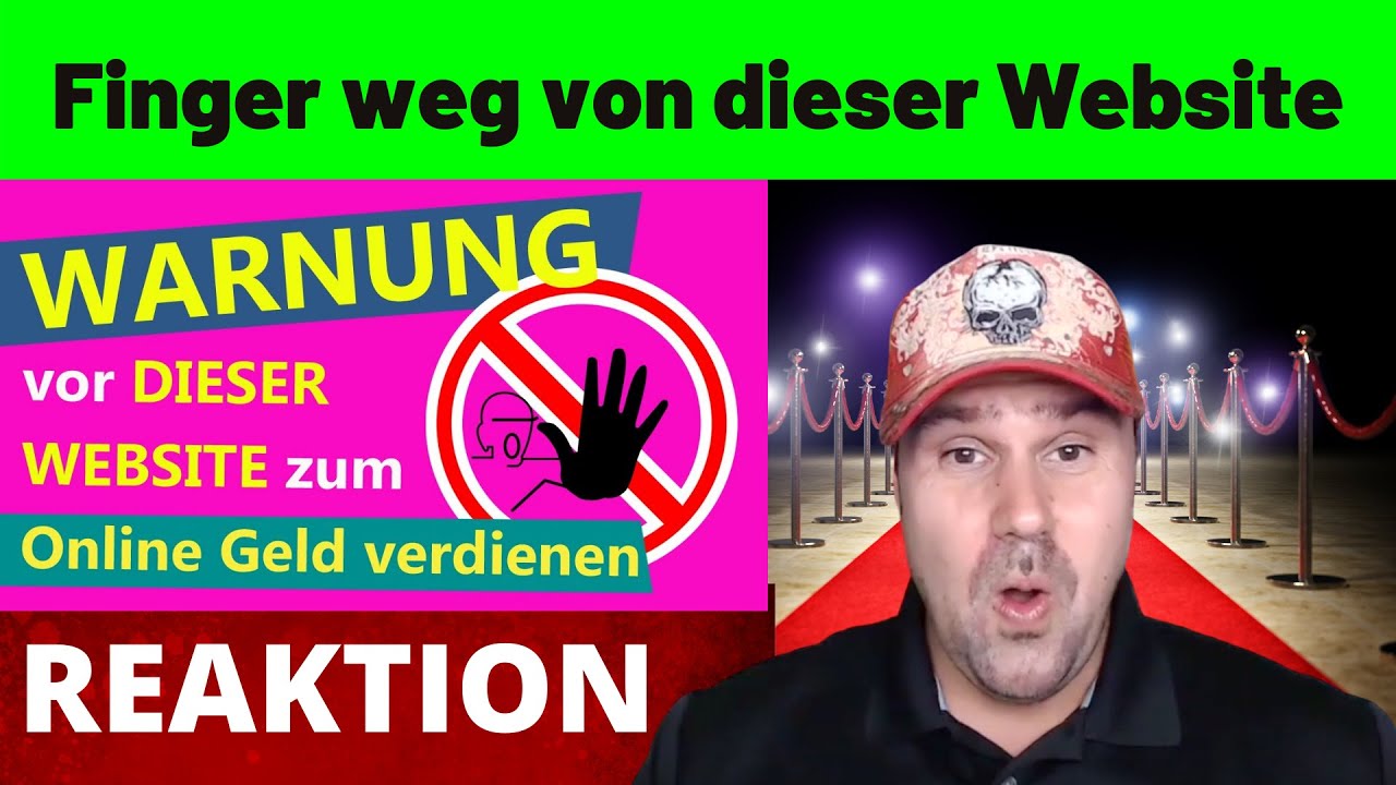 WARNUNG! ⚠️ Finger weg von dieser Website zum Online Geld verdienen! 🚨 🤬 Michael reagiert auf