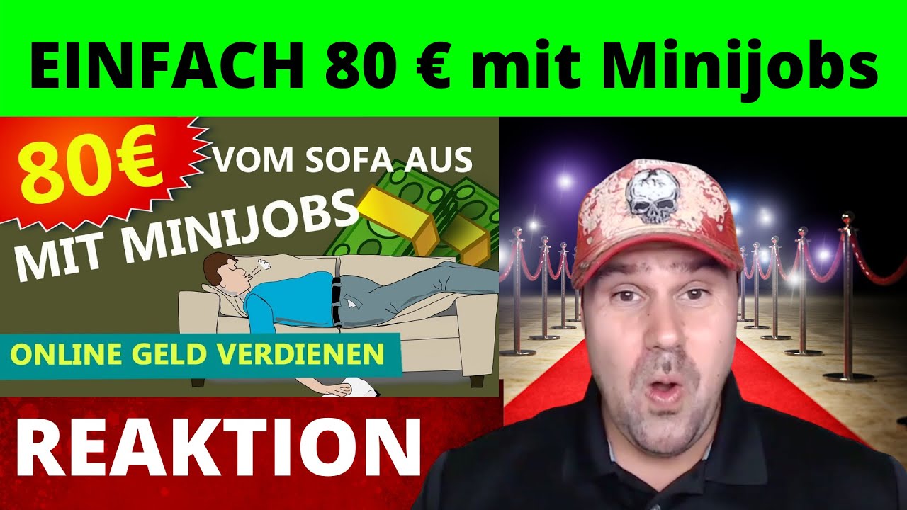 EINFACH 80 € mit Minijobs online Geld verdienen? 🤑 Wahrheit über Picoworkers - Michael reagiert auf