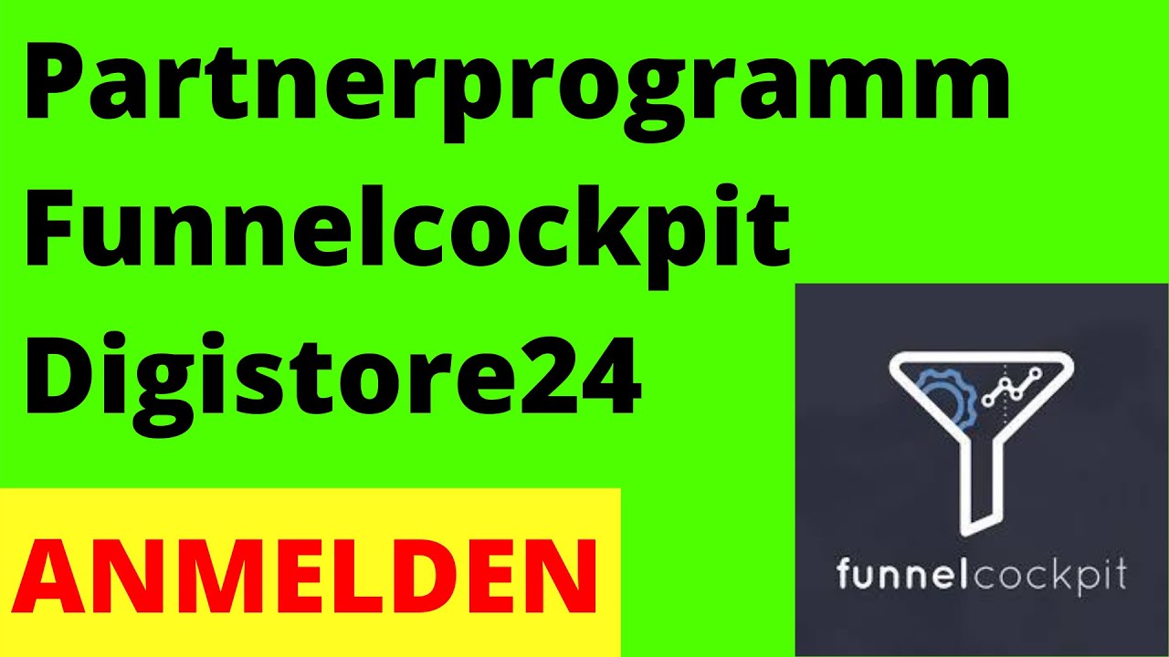 Partnerprogramm von Funnelcockpit ✅ Werde jetzt Affiliate von Funnelcockpit bei Digistore24.