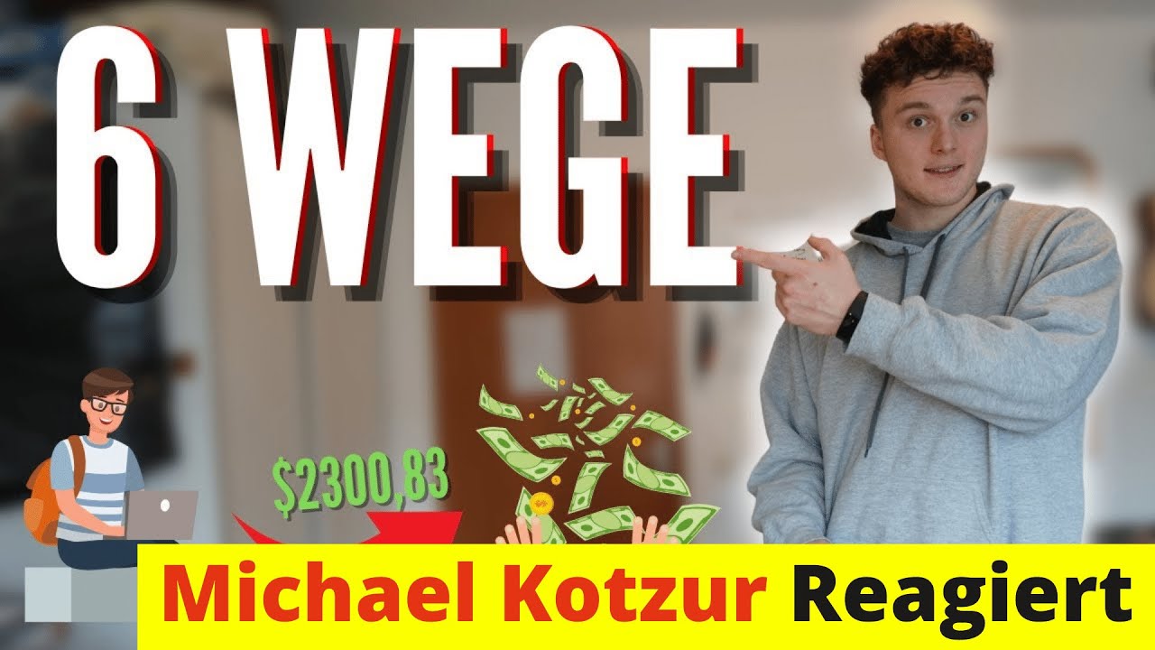 Als Student online Geld verdienen ✅ Michael reagiert auf Marius Worch ✅ Studium Nebenjob