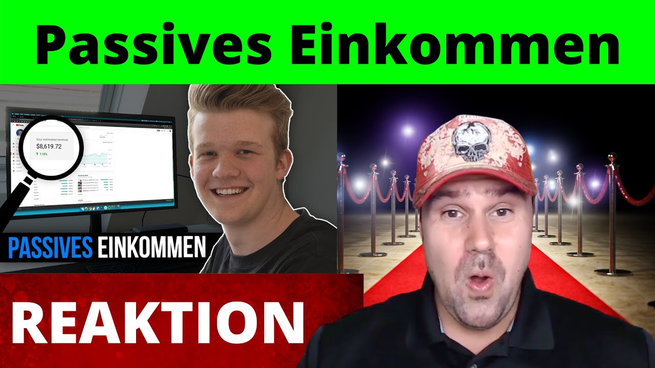 Die besten Strategien für Passives Einkommen - So verdiene ich 312€ pro Tag! - Michael reagiert auf