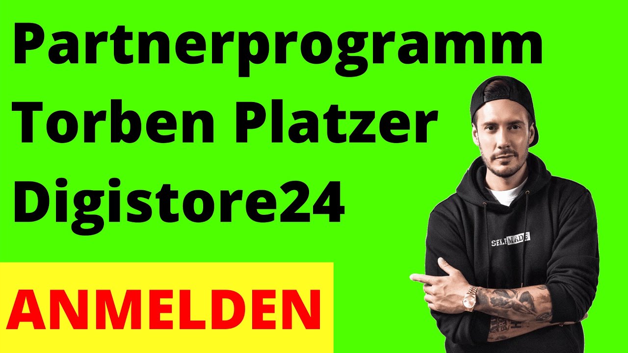 Torben Platzer Partnerprogramm ✅Partnerprogramm von Torben Platzer bei Digistore24 ✅Affiliate