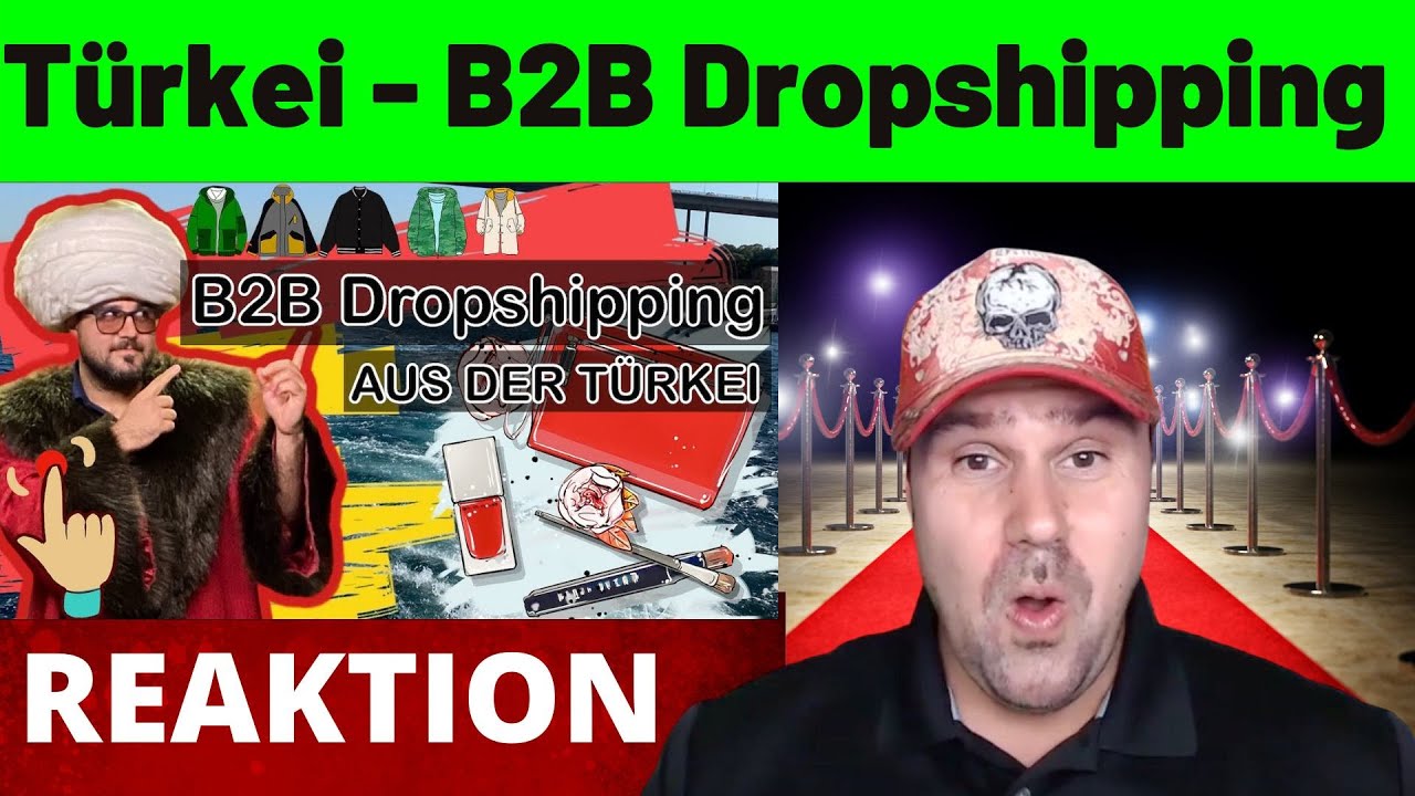 Geld verdienen mit Waren aus der Türkei - Was ist b2b Dropshipping  - Michael reagiert auf