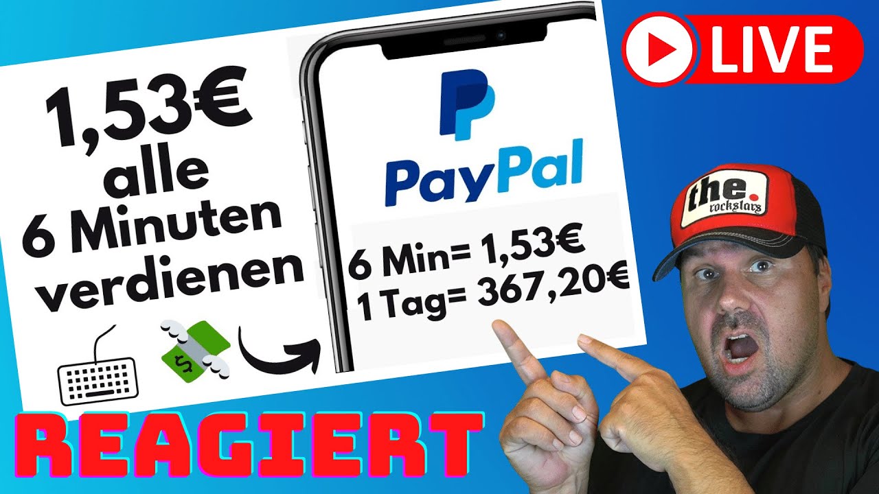 Verdiene 1,53€ Alle 6 Minuten (EINFACHE METHODE!) | Online Geld verdienen als Anfänger [Reagiertauf]