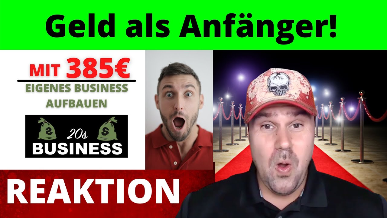 So verdienst du online Geld als Anfänger! (Ohne Vorwissen)  - Michael reagiert auf