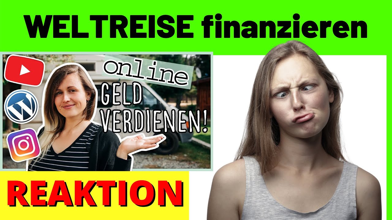 WELTREISE & VANLIFE finanzieren mit YouTube, Blog & Instagram  [Michael Reagiertauf]