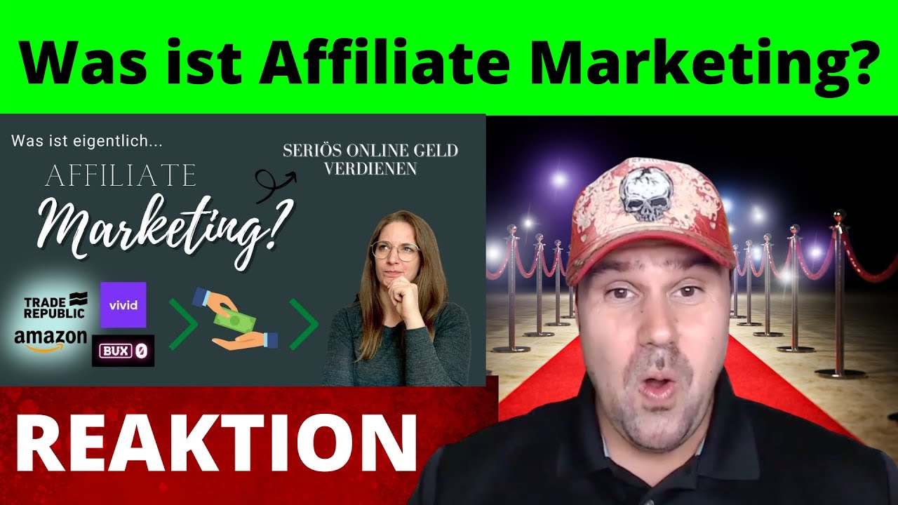 Was ist eigentlich Affiliate Marketing? Online Geld verdienen  - Michael reagiert auf