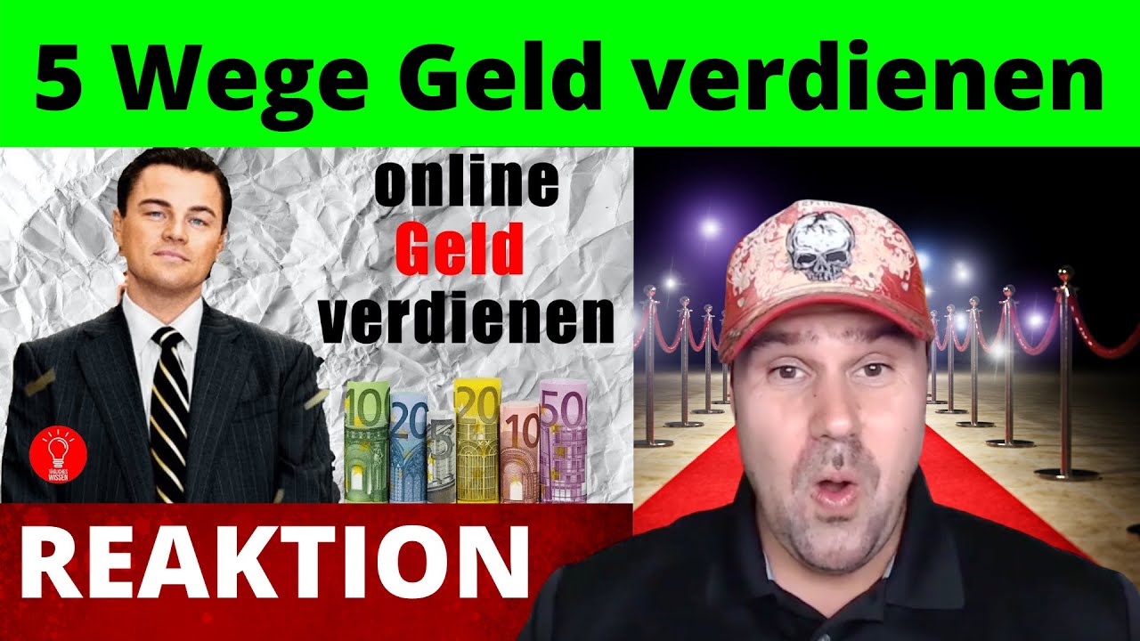 5 Wege online LEICHT Geld zu verdienen [Michael Reagiertauf]