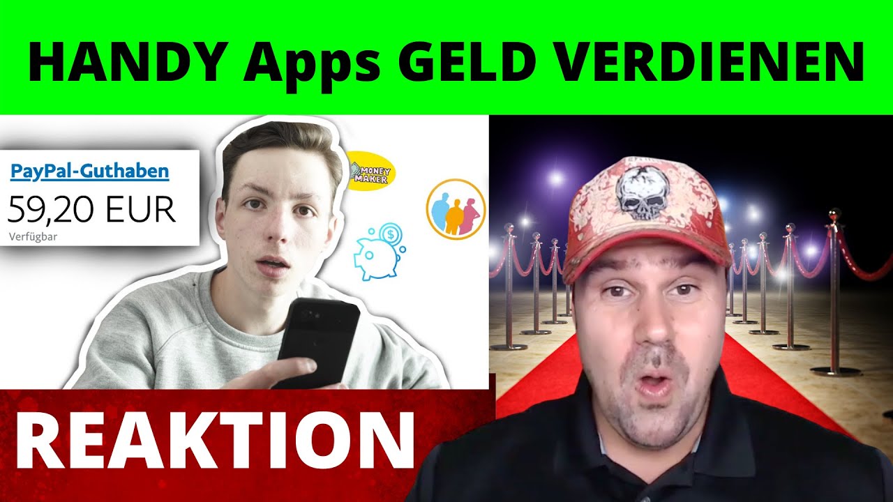 Einen MONAT mit HANDY Apps GELD VERDIENEN [Michael Reagiertauf]