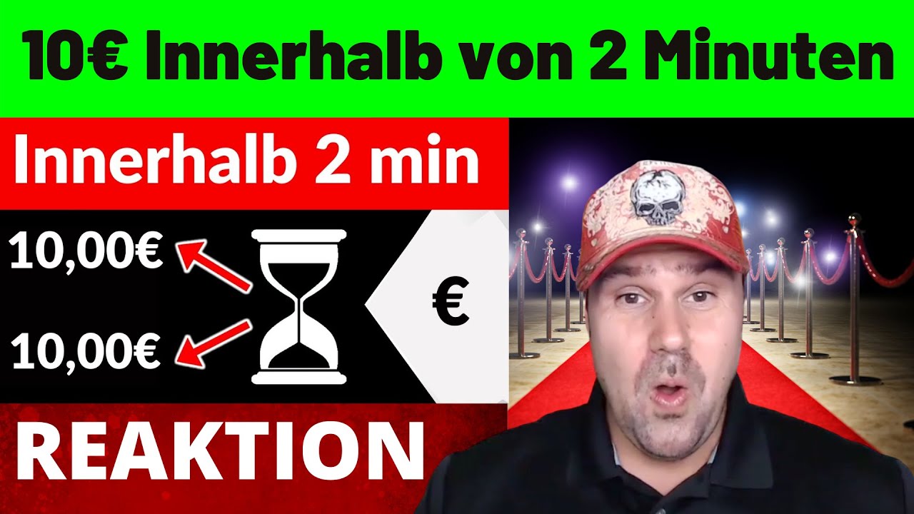 Automatisch 10€ Innerhalb von 2 Minuten Verdienen mit Motionden!  - Michael reagiert auf