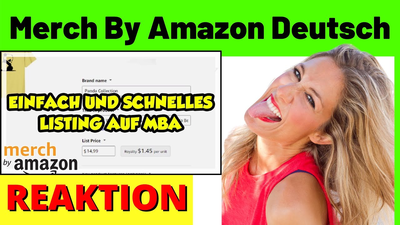 T-Shirt Business - Einfach und Listing auf MBA - Merch By Amazon Deutsch [Michael Reagiertauf]